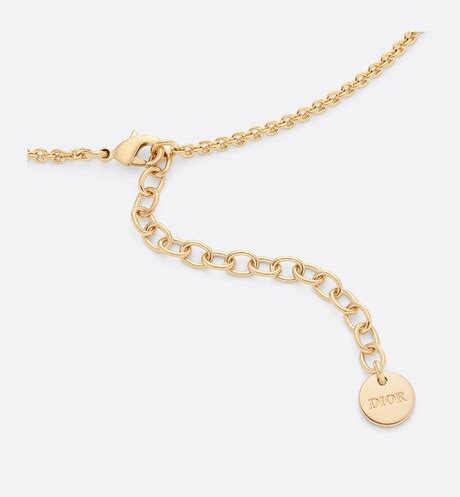 Toile de Jouy Voyage Long Necklace Gold